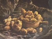 Vincent Van Gogh Still life with an Earthen Bowl and Potatoes (nn04)